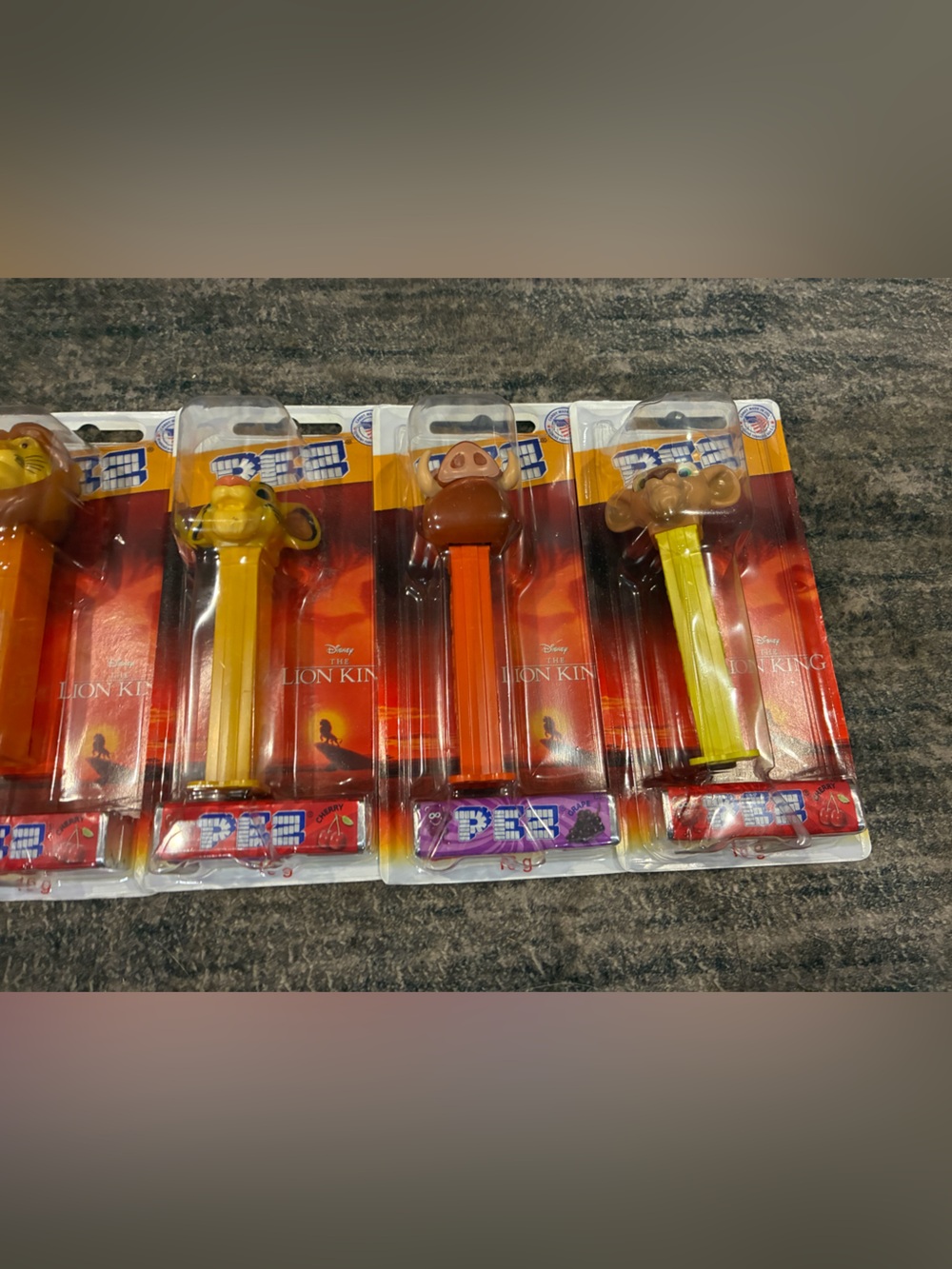 The Lion King Character Candy Dispenser - Yellow and Orange